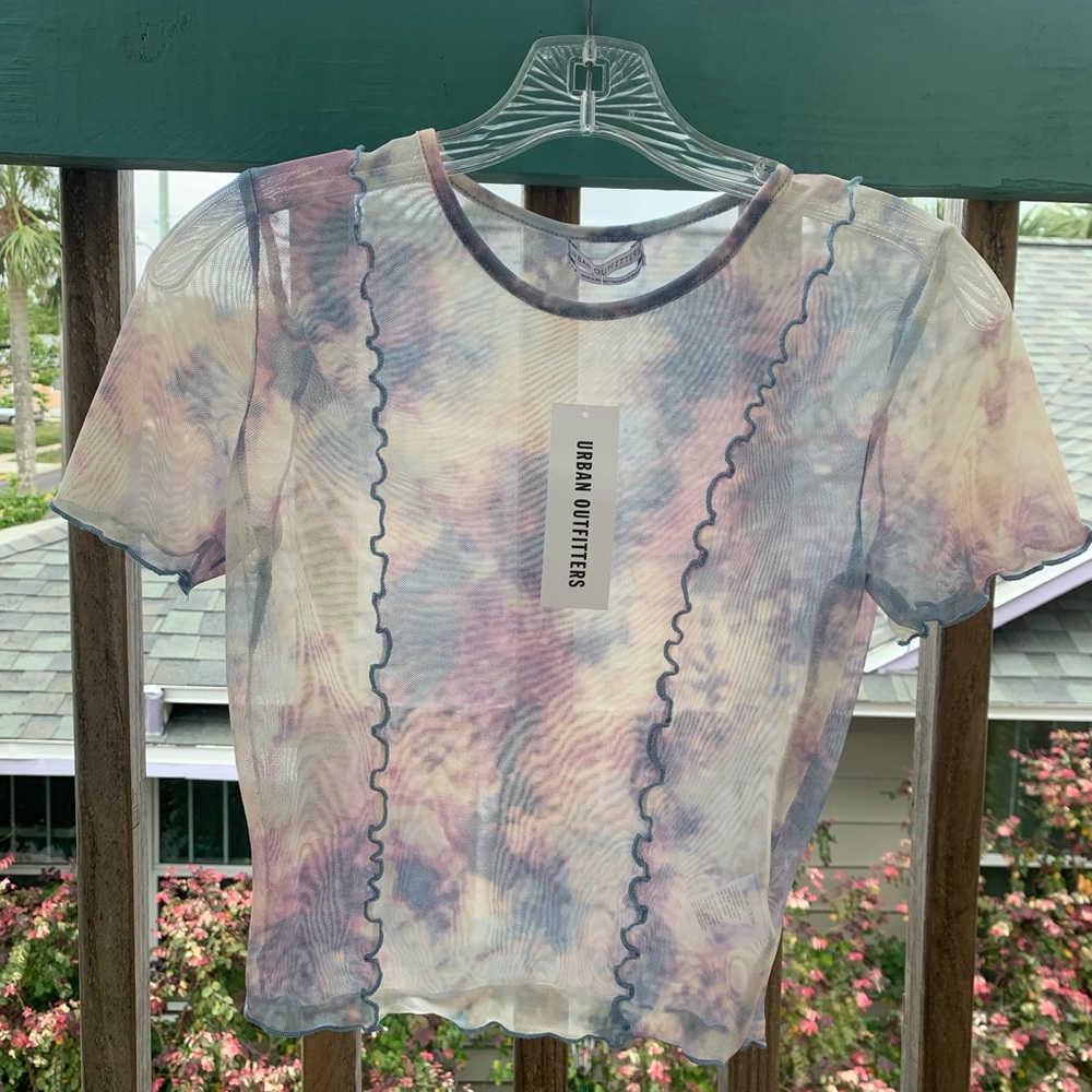 Mesh crop top